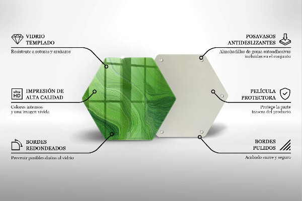 Steklena podloga za rezanje Abstraktna tekstura