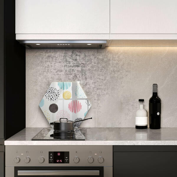 Steklena podloga za rezanje Poslikane oblike