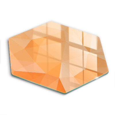 Steklena podloga za rezanje Geometrijsko ozadje