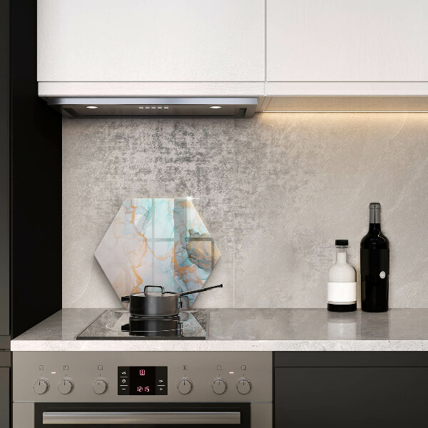 Steklena podloga za rezanje Marmorna abstrakcija