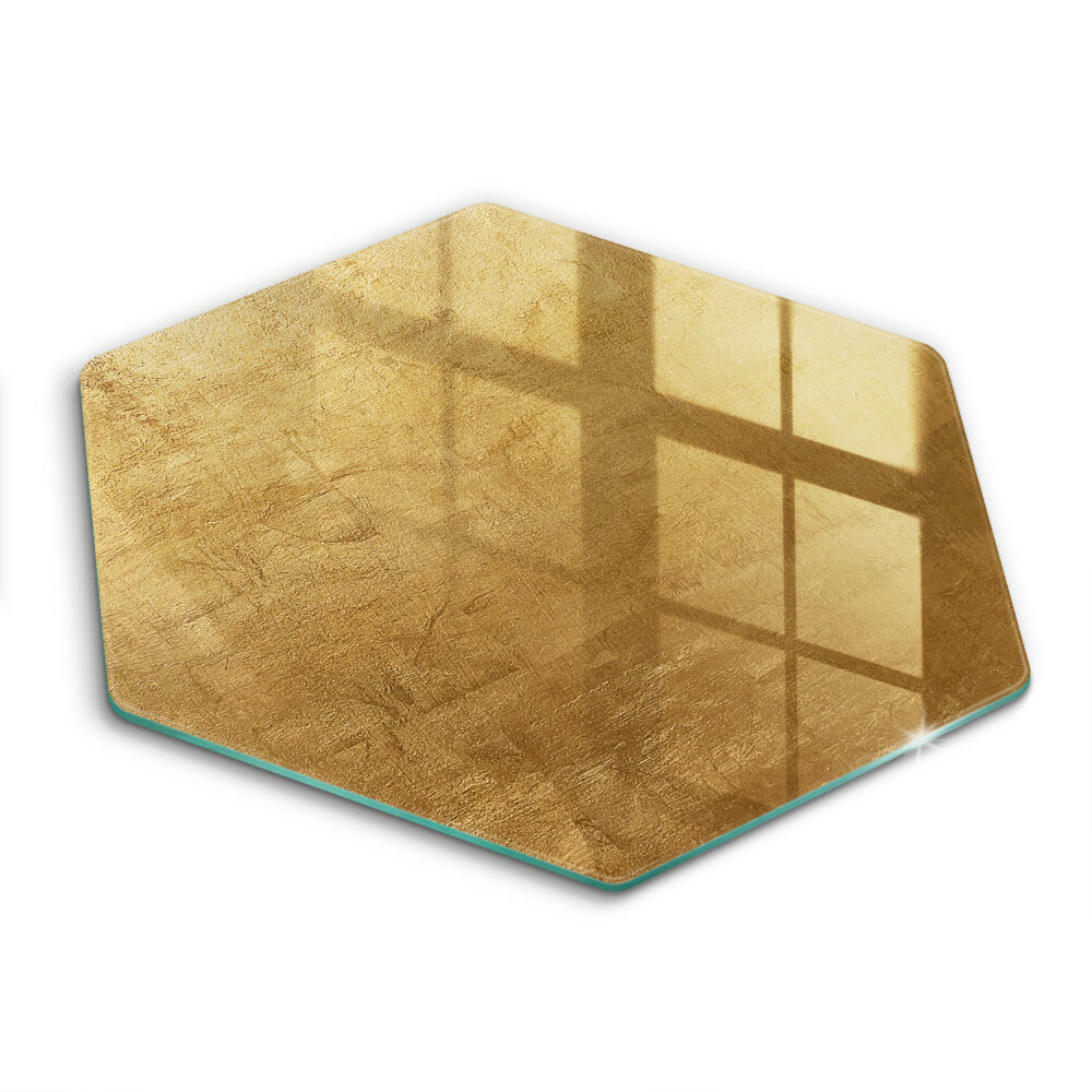 Steklena podloga za rezanje Zlata tekstura ozadja