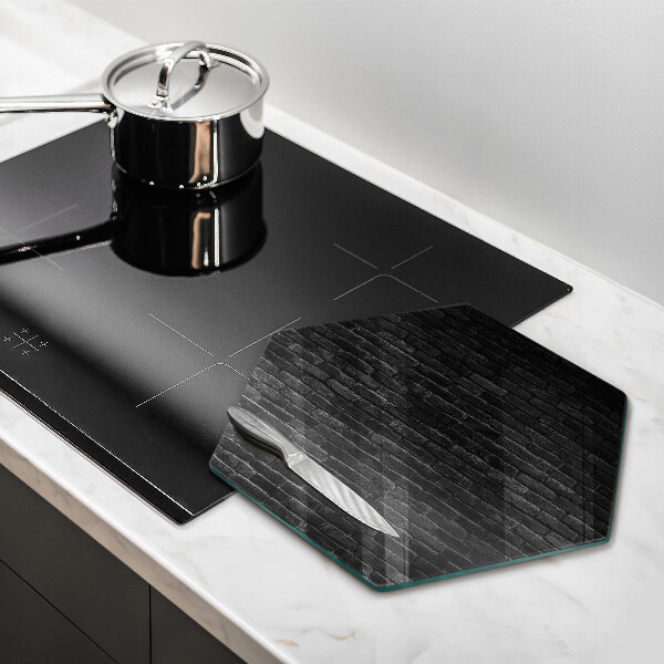 Steklena podloga za rezanje Stenska opečna stena