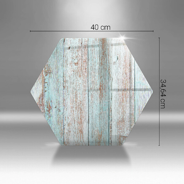 Steklena podloga za rezanje Stare vintage deske