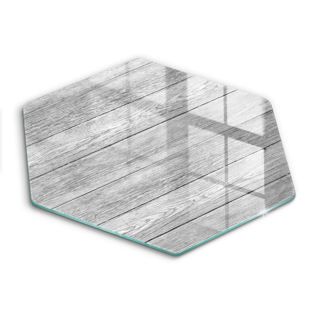 Steklena podloga za rezanje Stare lesene plošče