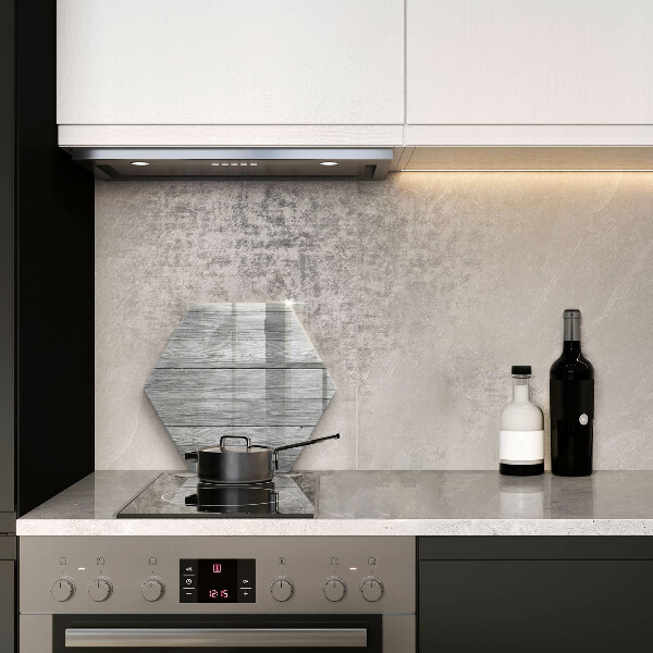 Steklena podloga za rezanje Stare lesene plošče