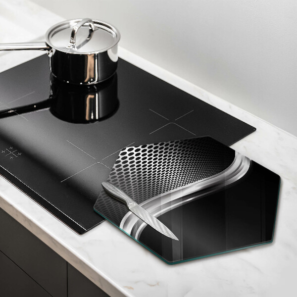 Steklena podloga za rezanje Kovinska konstrukcija