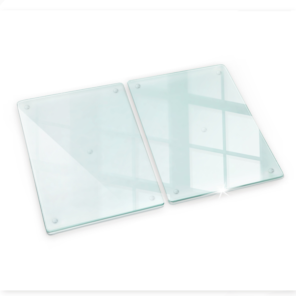 Prozorna steklena podloga za rezanje 2x40x52 cm