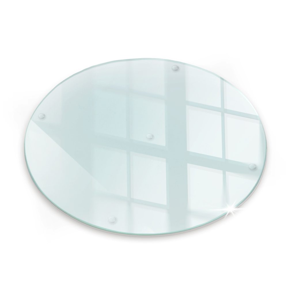 Prozorna steklena podloga za rezanje 30 cm