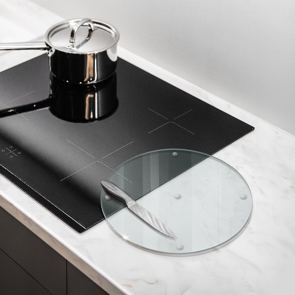 Prozorna steklena podloga za rezanje 30 cm