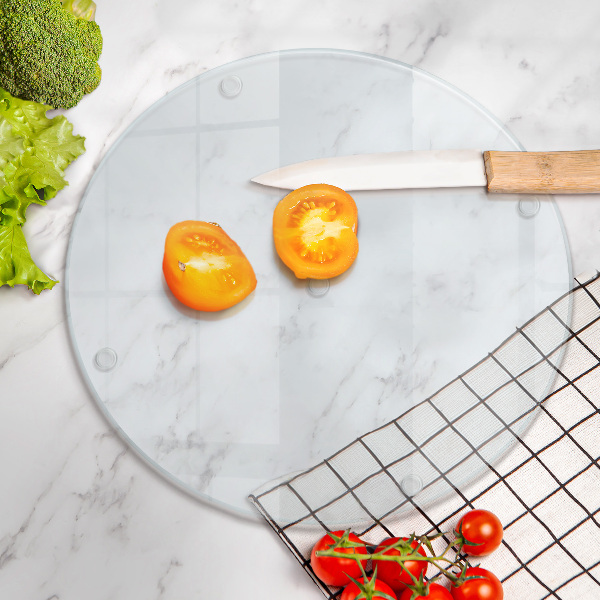 Prozorna steklena podloga za rezanje 30 cm