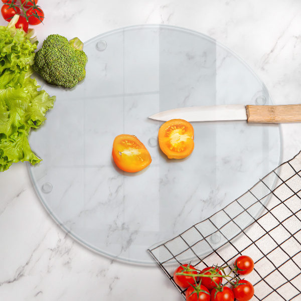 Prozorna steklena podloga za rezanje 40 cm