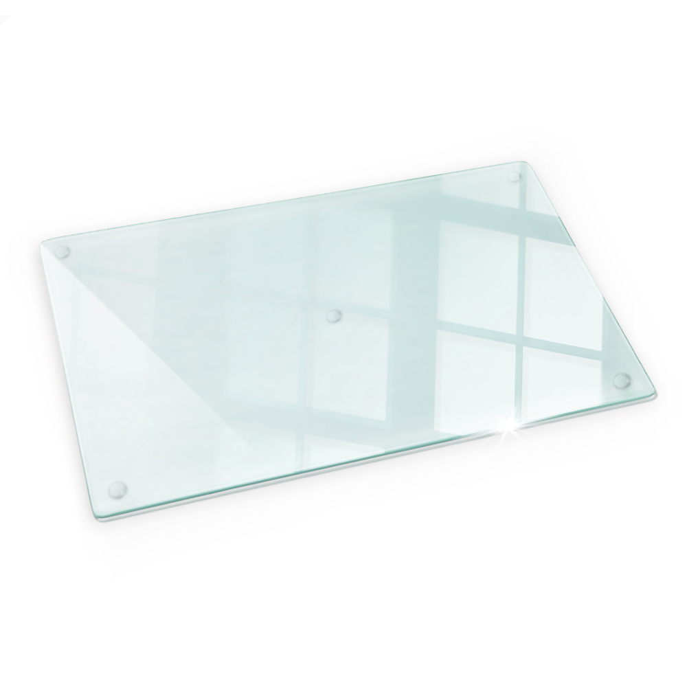 Prozorna steklena podloga za rezanje 52x30 cm
