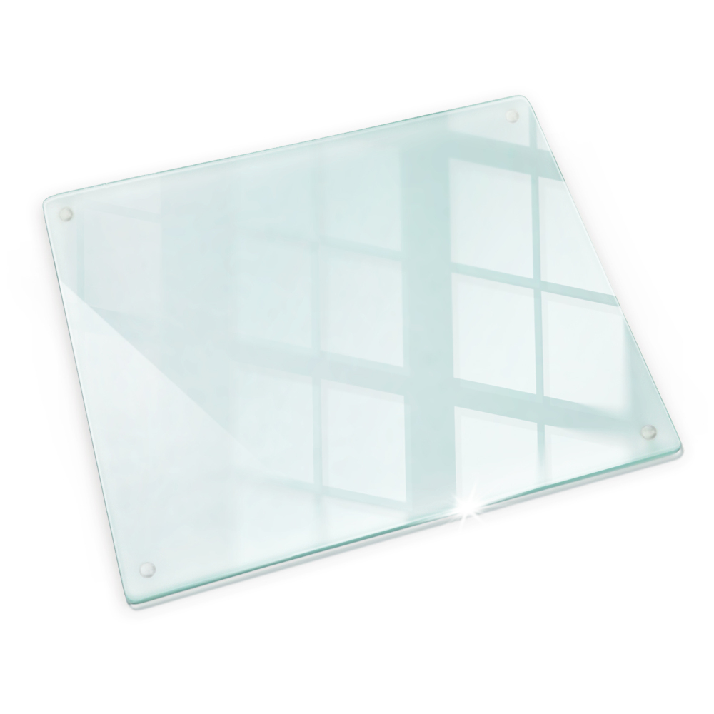 Prozorna steklena podloga za rezanje 60x52 cm