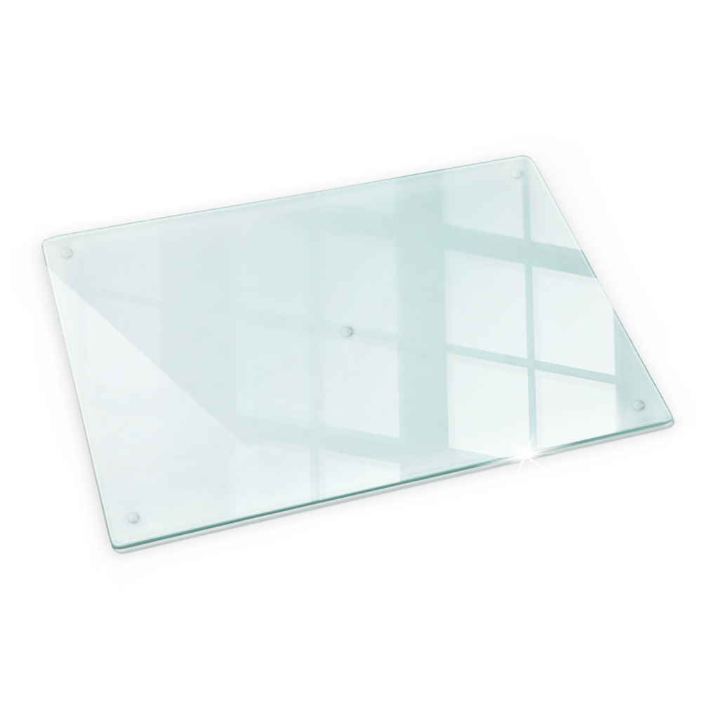 Prozorna steklena podloga za rezanje 80x52 cm