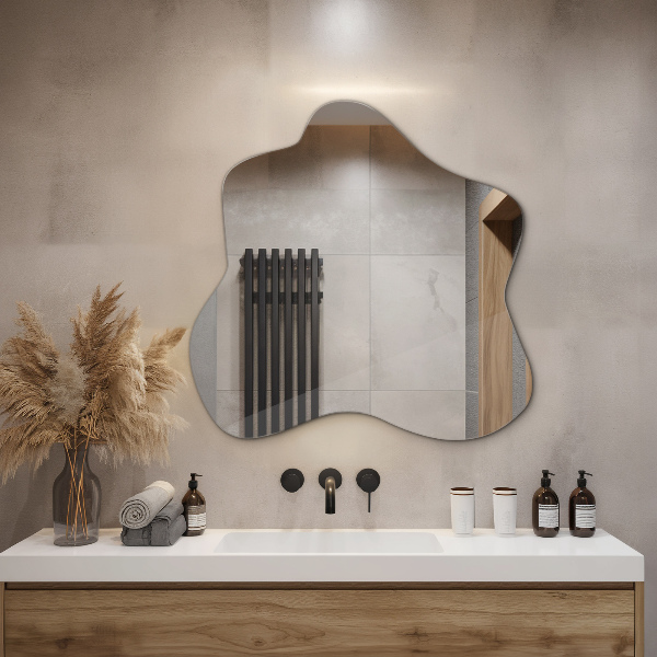 Ogledalo packe asimetrično 58x58 cm