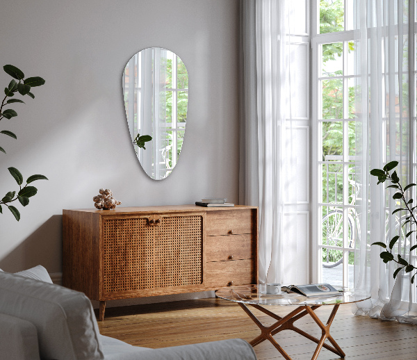 Ogledalo kapljice brez okvirja 50x100 cm