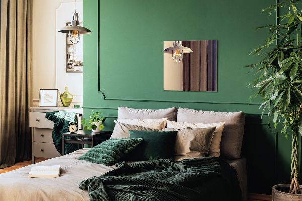 Pravokotno ogledalo brez okvirja 50x50 cm