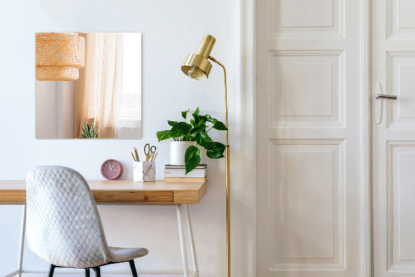 Pravokotno ogledalo brez okvirja 60x40 cm