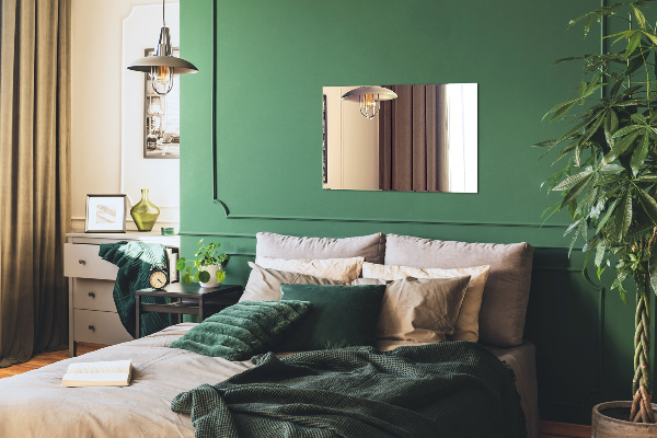 Pravokotno ogledalo brez okvirja 70x50 cm