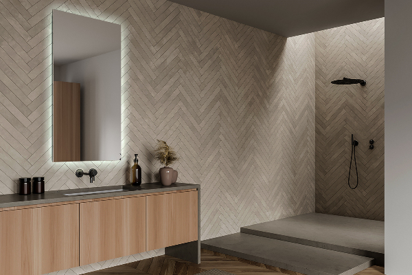 Pravokotno led ogledalo za zid 100x70 cm