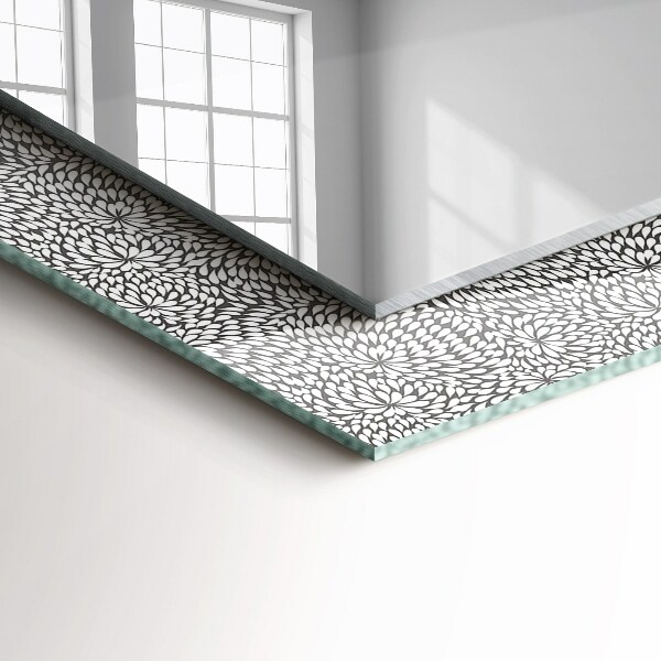 Ogledalo z okrasnim okvirjem 3D motivi