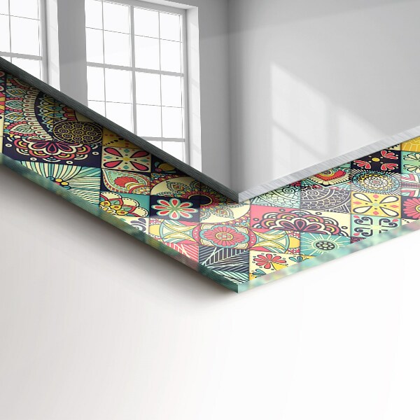 Tiskano ogledalo Barvni mozaik