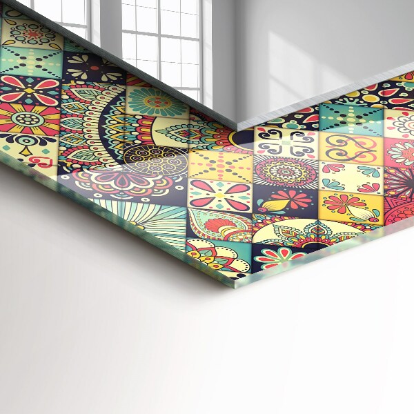 Tiskano ogledalo Barvni mozaik