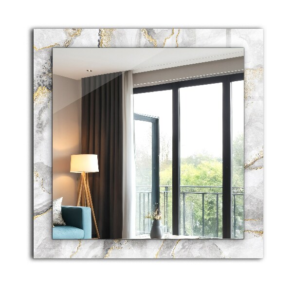 Dekorativno ogledalo žilnat marmor