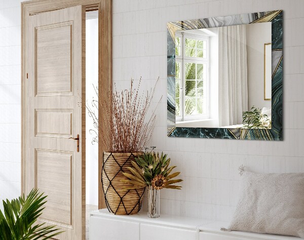 Dekorativno ogledalo Abstraktni geometrijski vzorec