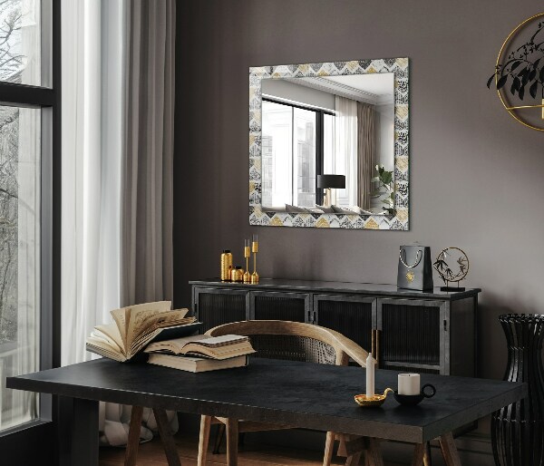 Ogledalo z okrasnim okvirjem Barvni srčki