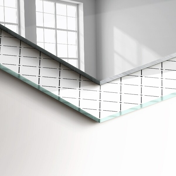 Dekorativno ogledalo Šahovnica