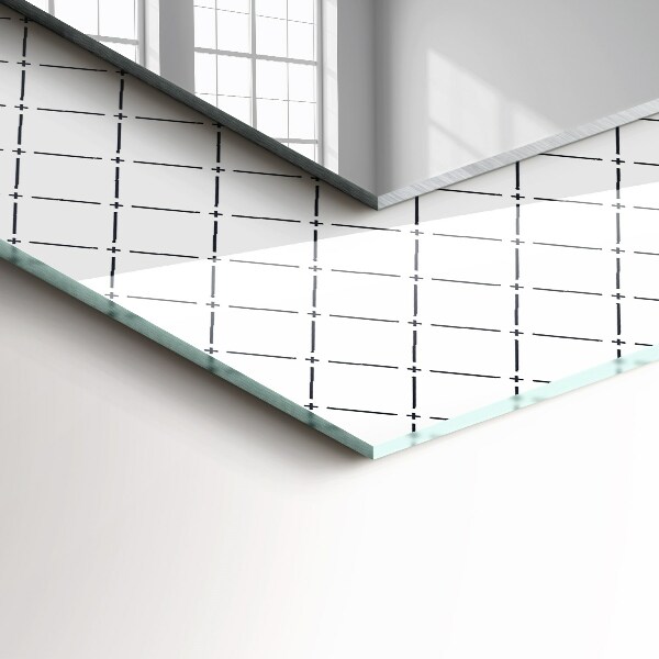 Dekorativno ogledalo Šahovnica