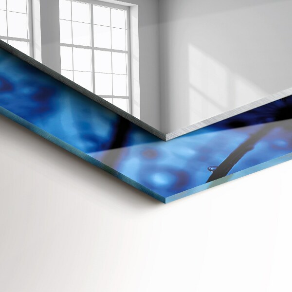 Tiskano ogledalo Vodne kapljice na ventilatorjih