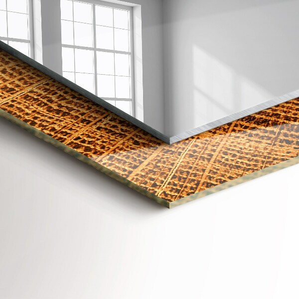 Dekorativno ogledalo Prerez rastnih obročev drevesnega debla