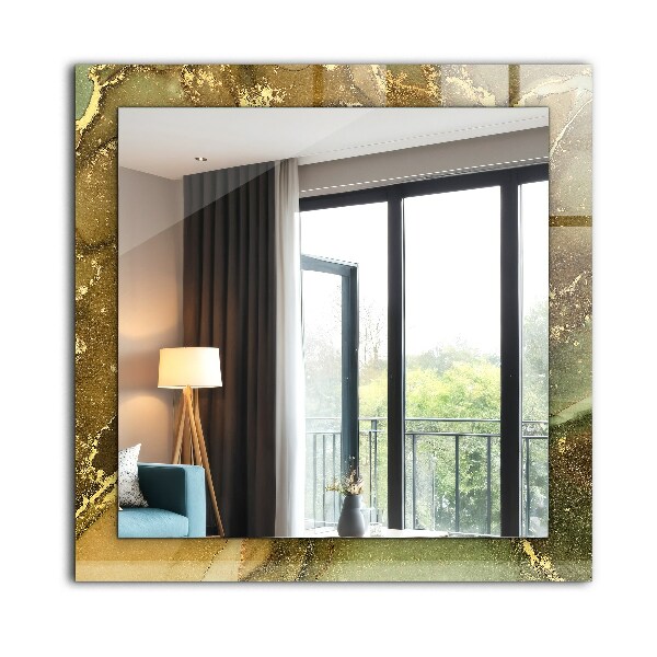 Ogledalo s potiskanim okvirjem Abstraktna umetnost
