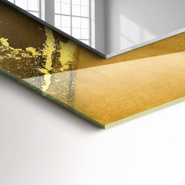 Ogledalo s potiskanim okvirjem Abstraktna umetnost