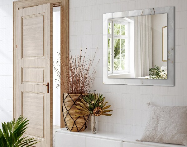 Dekorativno ogledalo Motivi iz belega marmorja