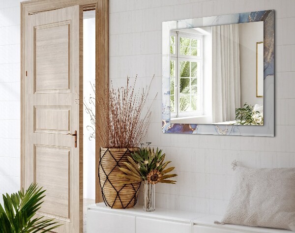 Tiskano ogledalo Abstraktna marmorna umetnost