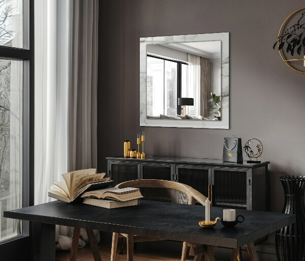 Ogledalo s potiskanim okvirjem Modeli iz belega marmorja