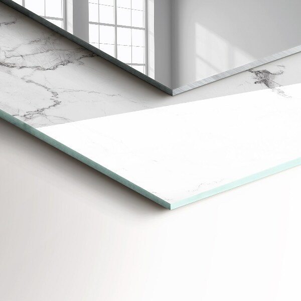 Ogledalo s potiskanim okvirjem Modeli iz belega marmorja