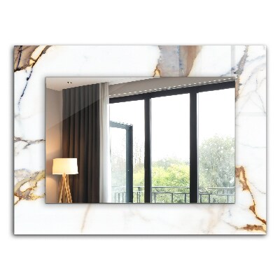 Tiskano ogledalo Marmor z žilami