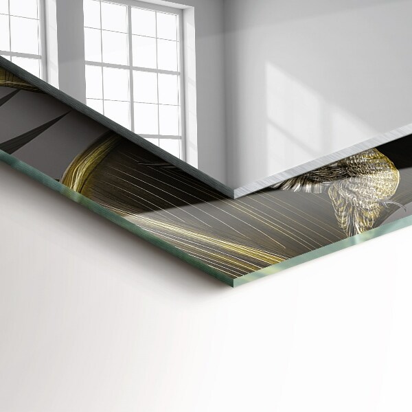 Okrasno ogledalo Cvetje in kolibri