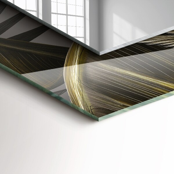 Okrasno ogledalo Cvetje in kolibri