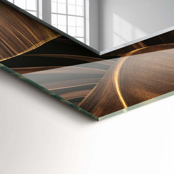 Dekorativno ogledalo Tropski listi