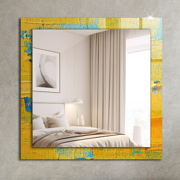 Tiskano ogledalo Abstraktna oljna slika