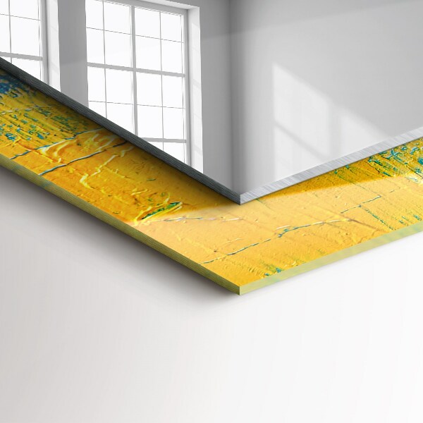 Tiskano ogledalo Abstraktna oljna slika