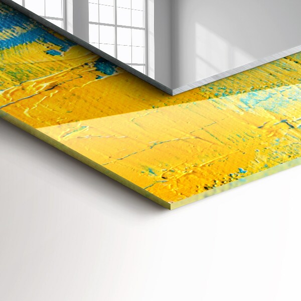 Tiskano ogledalo Abstraktna oljna slika