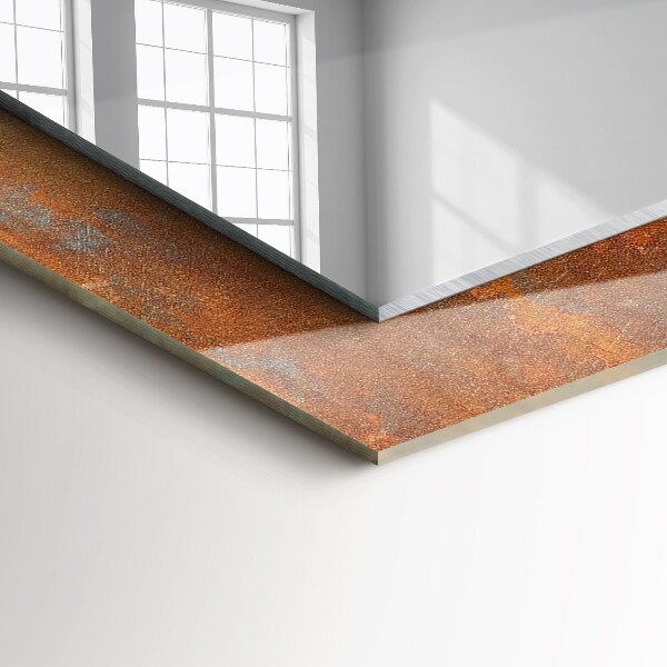 Ogledalo s potiskanim okvirjem Barvni folklorni motivi