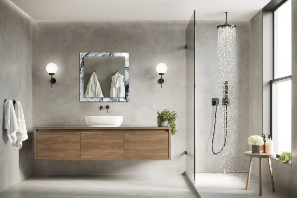 Ogledalo z okrasnim okvirjem Jesenska drevesa