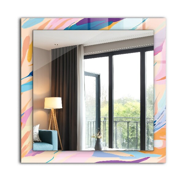 Tiskano ogledalo Marmoriran vzorec